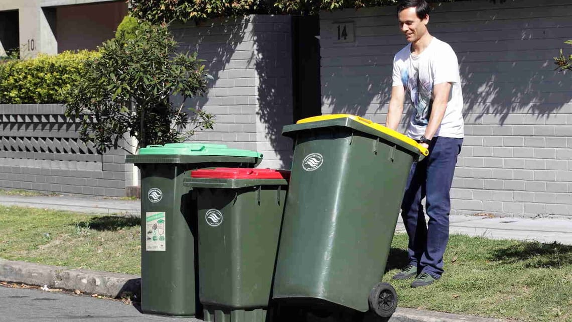 Talking Trash: which way do your bins face?